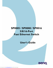 BenQ SP0005 User Manual