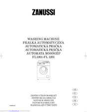 ZANUSSI FL1001 Instruction Booklet