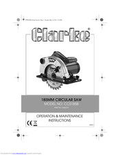 Clarke CCS185B Operation & Maintenance Instructions Manual