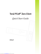 Teradici TERA2140 DP Quad Display PCoIP Zero Client Quick Start Manual