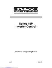 Baldor 15P Series Installation And Operating Manual