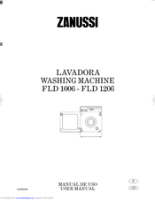 ZANUSSI FLD 1006 User Manual