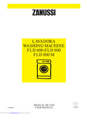 Zanussi FLD 600 User Manual