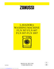 ZANUSSI FLN 807 User Manual