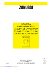 ZANUSSI FLN 804 User Manual