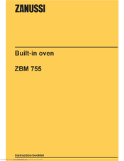ZANUSSI ZBM 755 Instruction Booklet