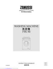 Zanussi Electrolux F850 Instruction Booklet