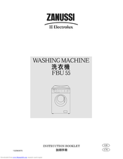 Zanussi Electrolux F550 Instruction Booklet