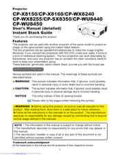 Hitachi Cp Wu8440 Manuals Manualslib