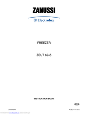 Zanussi Electrolux ZEUT 6245 Instruction Book