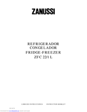 Zanussi ZFC 22/1 L Instruction Booklet