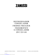 Zanussi ZFC 22/1 LR Instruction Booklet