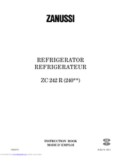 ZANUSSI ZC242R Instruction Book