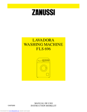 ZANUSSI FLS696 Instruction Booklet