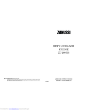 ZANUSSI ZC 280 R3 Instruction Booklet