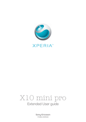 Sony Ericsson Xperia X10 Mini Pro Extended User Manual