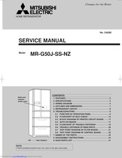 Mitsubishi Electric MR-G50J-SS-NZ Service Manual