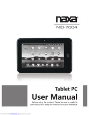 Naxa NID-7004 User Manual