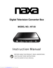Naxa NT-50 Instruction Manual