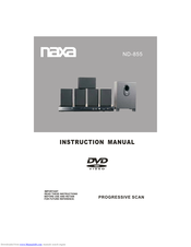 Naxa ND-855 Instruction Manual