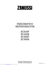 ZANUSSI ZC395P Instruction Booklet