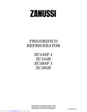 ZANUSSI ZC345P-1 Instruction Booklet