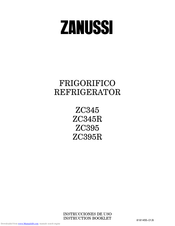 ZANUSSI ZC395 Instruction Booklet