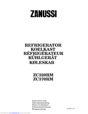 ZANUSSI ZC370RM Instruction Book