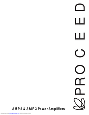 PROCEED AMP2 Instruction Book