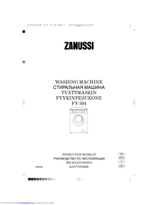 ZANUSSI FV504 Instruction Booklet