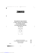ZANUSSI FV 825 N Instruction Booklet