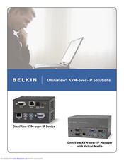 Belkin OmniView SMB F1DP101M Brochure & Specs