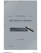 Pure AV AV24502uk User Manual