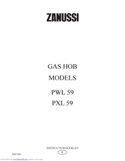 Zanussi PWL59 Instruction Booklet