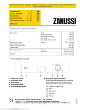 ZANUSSI DW683 Instruction Book