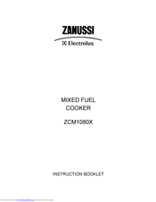 Zanussi Electrolux ZCM1080X Instruction Booklet