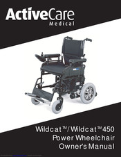 ActiveCare Medical Wildcat 450 Owner's Manual