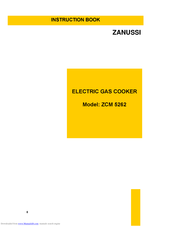ZANUSSI ZCM 5262 Instruction Book