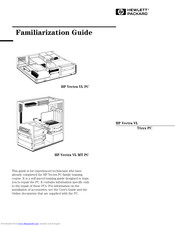 HP Vectra VL 7 Familiarization Manual