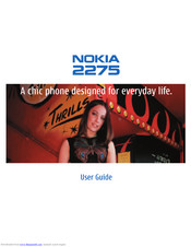 Nokia 2275 User Manual