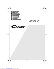 CANDY CDC 268EX User Instructions