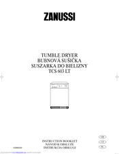 ZANUSSI TCS 603 LT Instruction Booklet