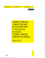 ZANUSSI TCS 673 T Instruction Booklet