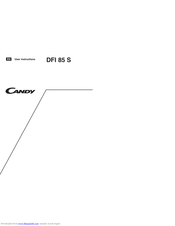 Candy DFI 85 S User Instructions