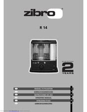 Zibro R 14 Operating Manual
