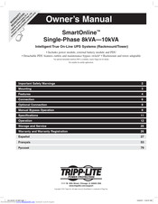 Tripp Lite SmartOnline Owner's Manual