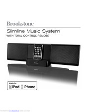 Brookstone Slimline Music System Manuals ManualsLib