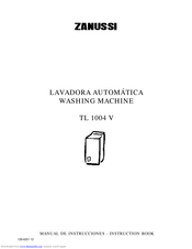 ZANUSSI TL1004V Instruction Book