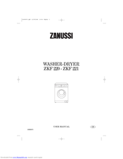 Zanussi ZKF 221 User Manual