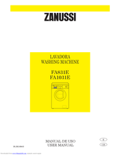 ZANUSSI FA831E User Manual
